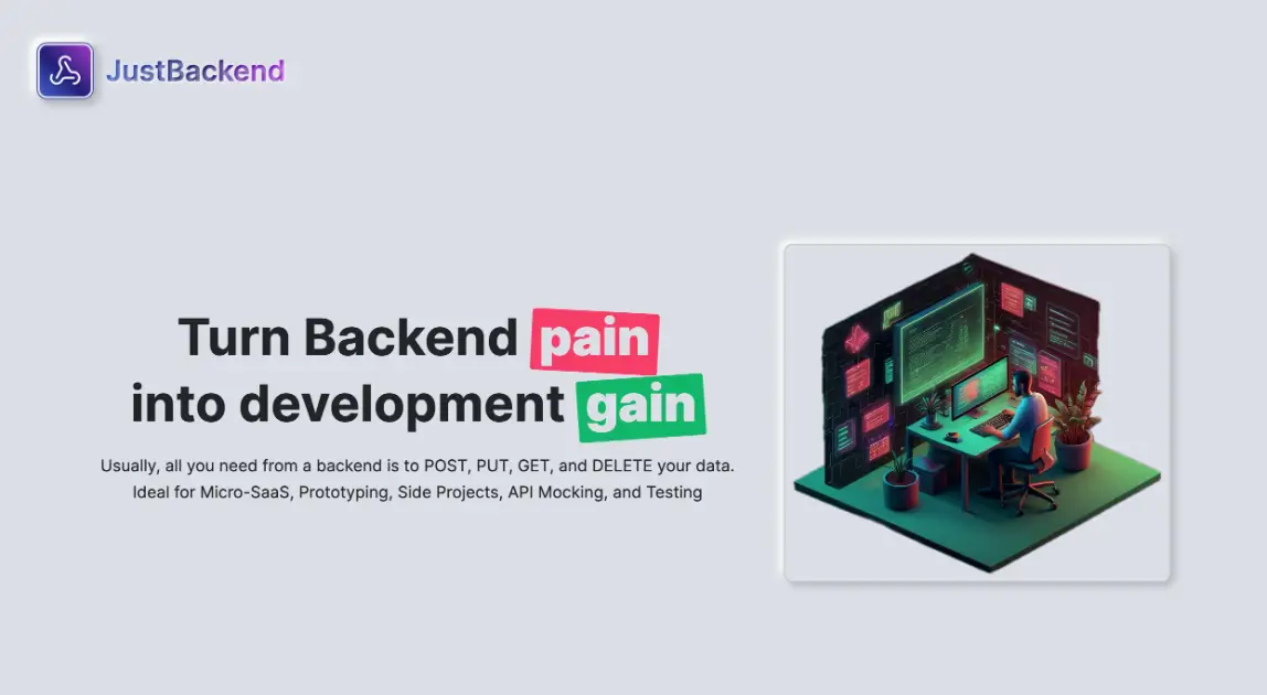 JustBackend product image