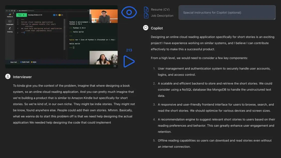 Interviews Chat product image