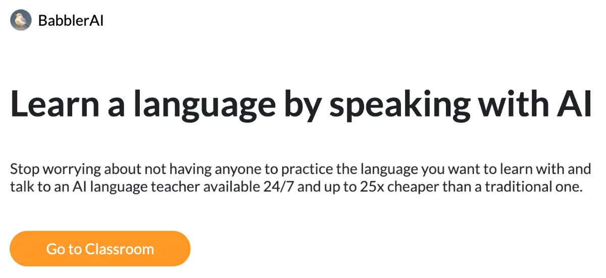 BabblerAI product image