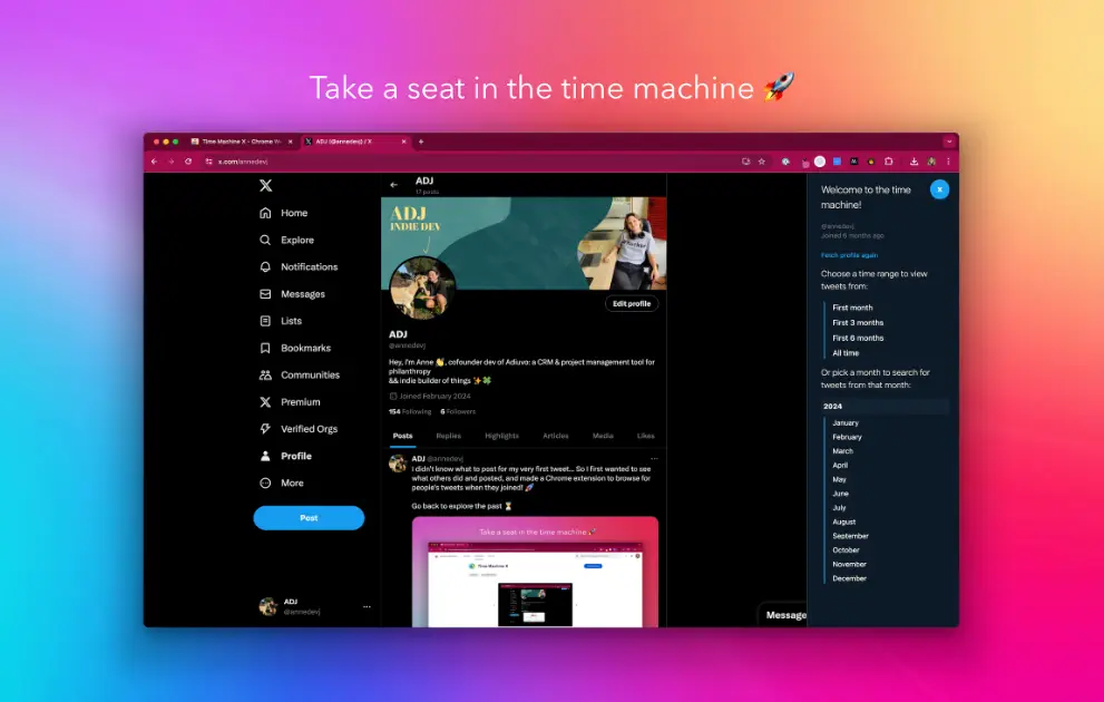 Time Machine x product image