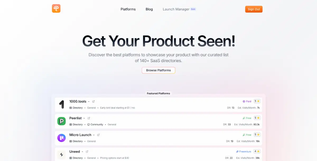 Rollout product image