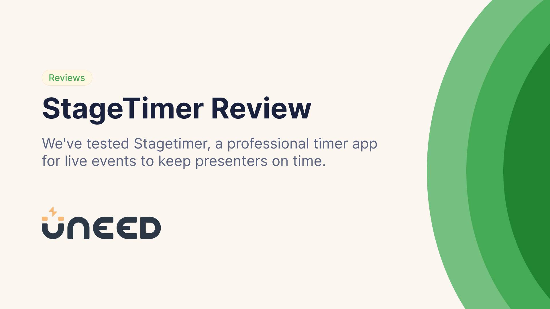 Stagetimer Review - The remote-controlled countdown timer you need in 2025