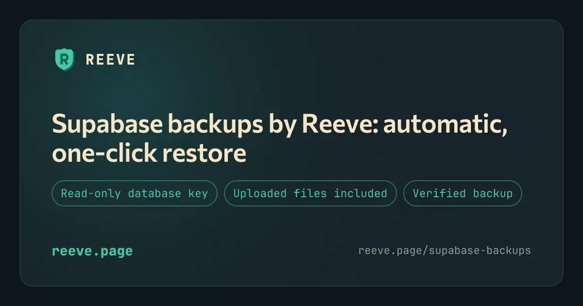 Reeve product image
