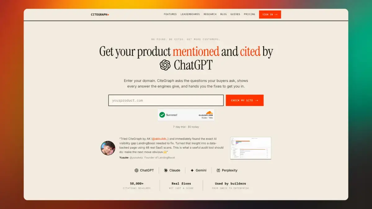 CiteGraph screenshot 2