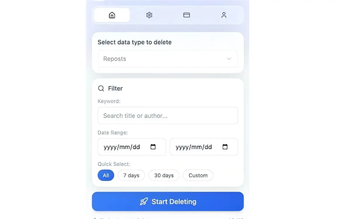 DeleteTik screenshot 4