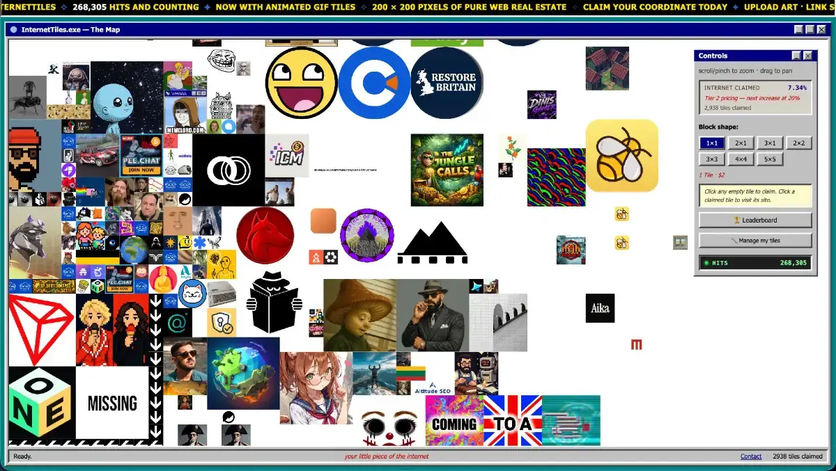 InternetTiles screenshot 1
