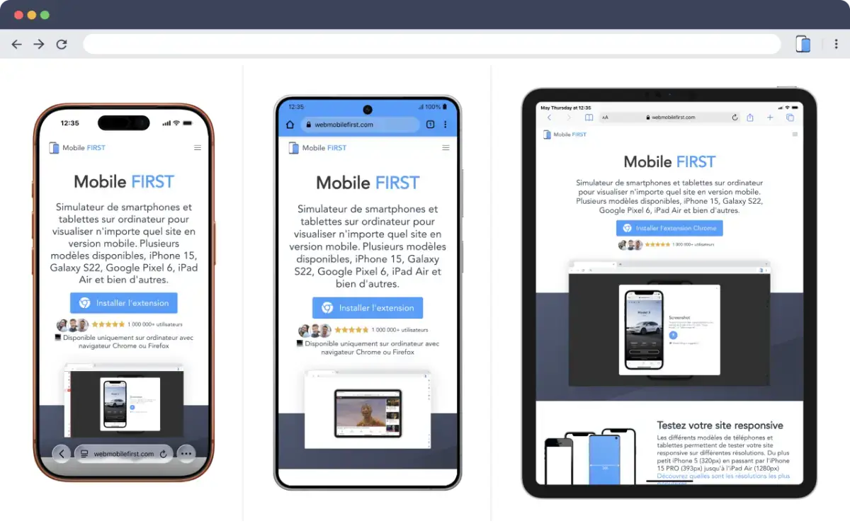 Mobile FIRST screenshot 2