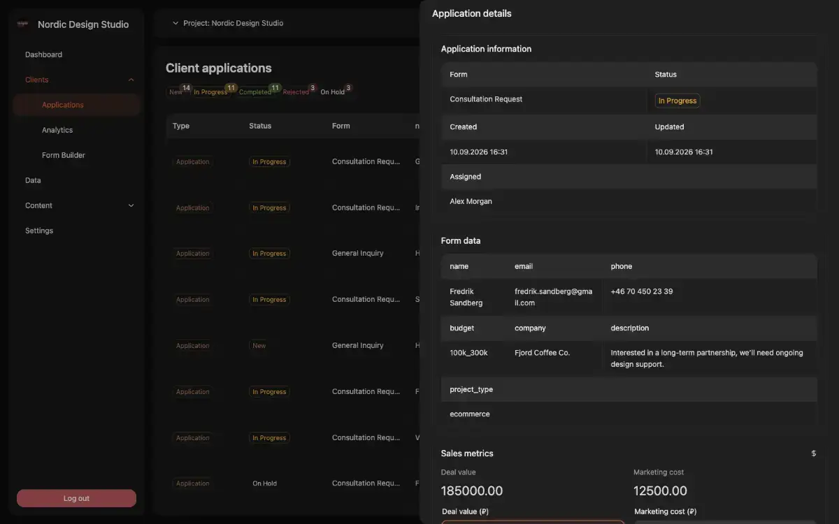OneCore screenshot 2