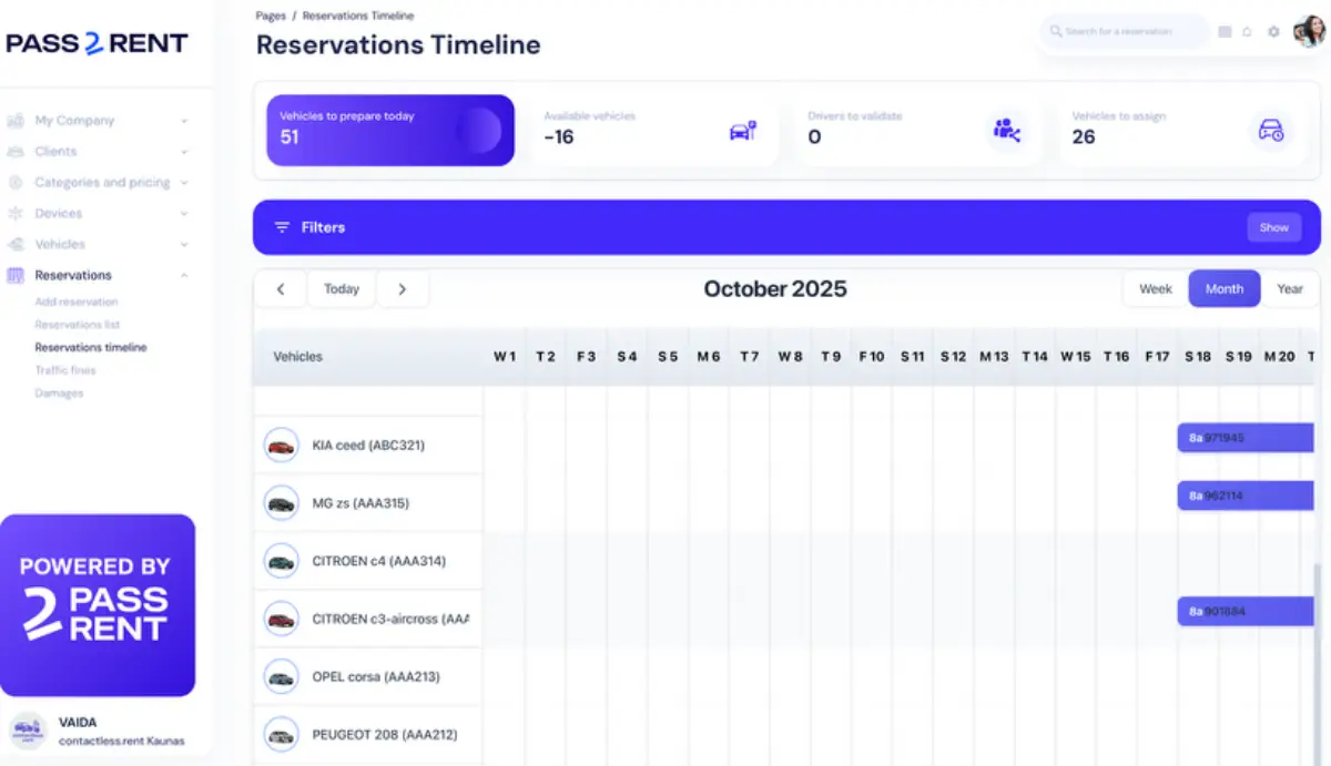 PASS2RENT screenshot 3