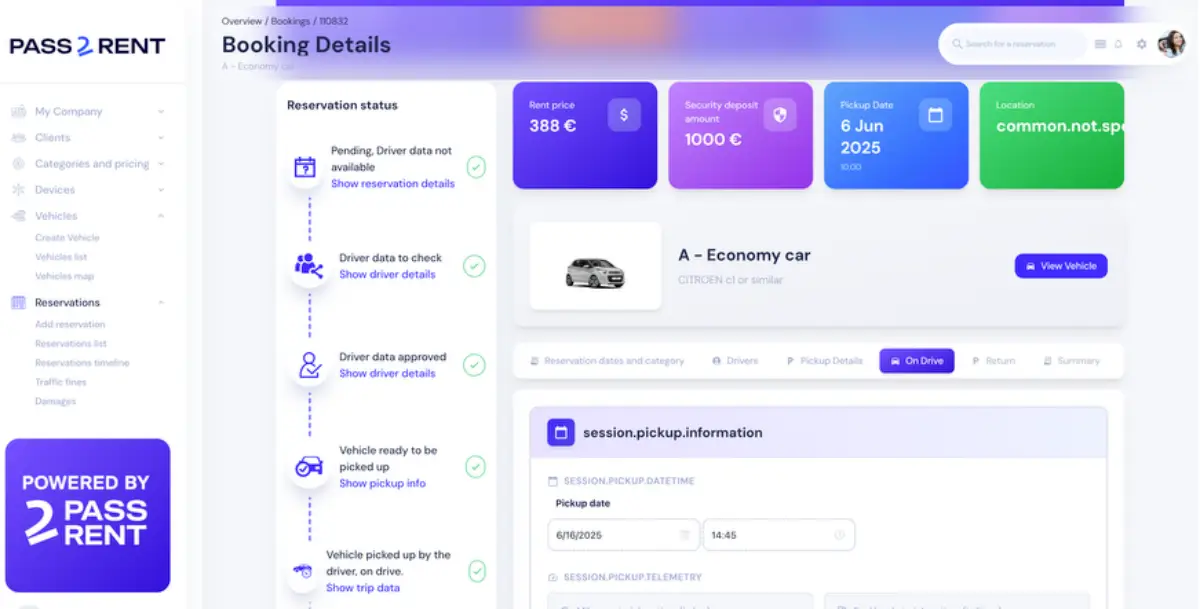 PASS2RENT screenshot 4