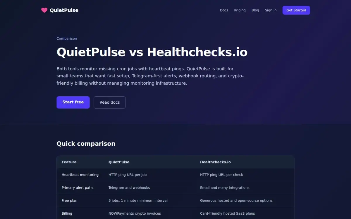 QuietPulse screenshot 3