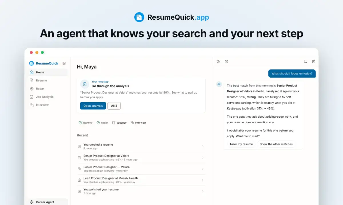 ResumeQuick screenshot 3
