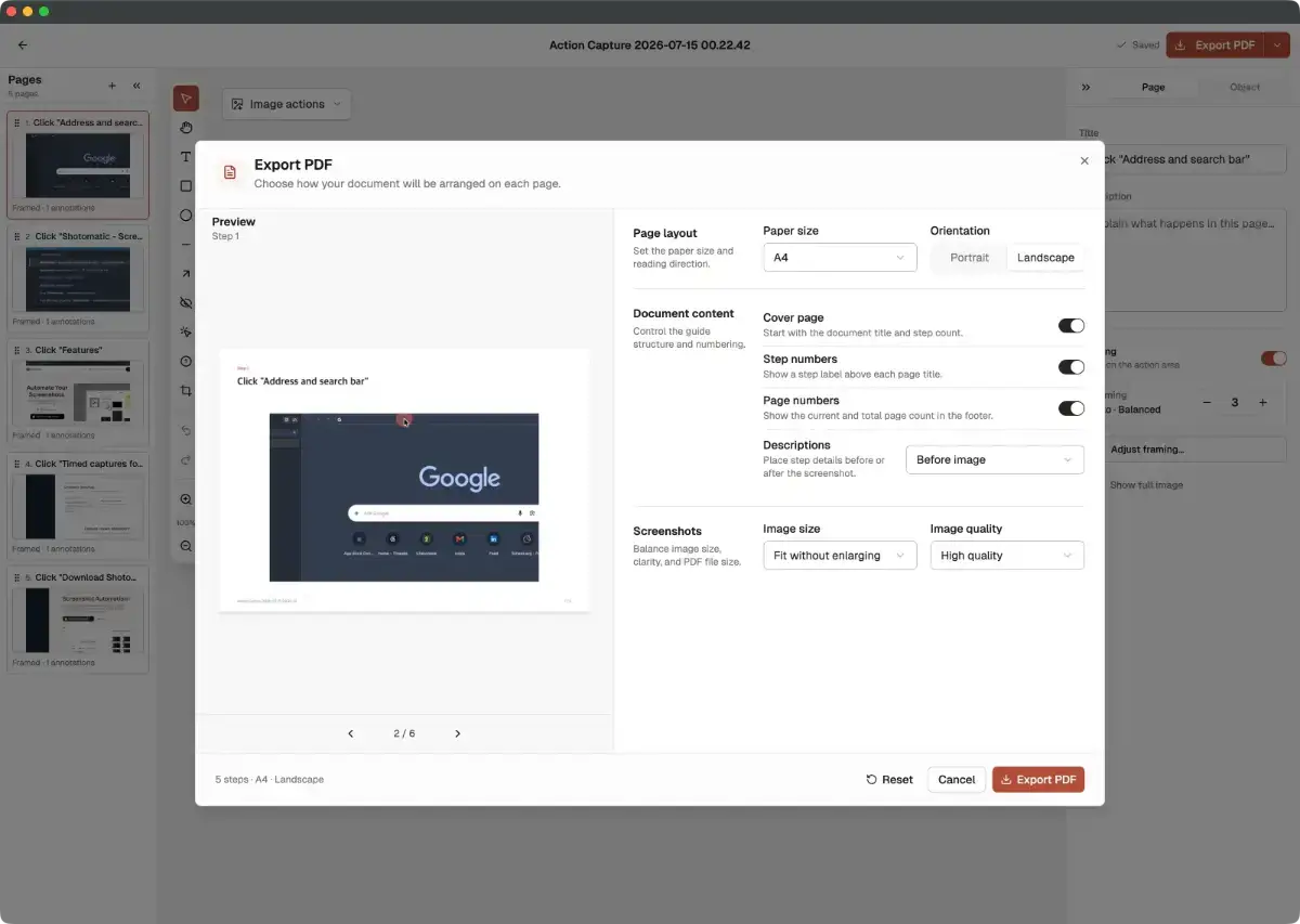 Shotomatic screenshot 4