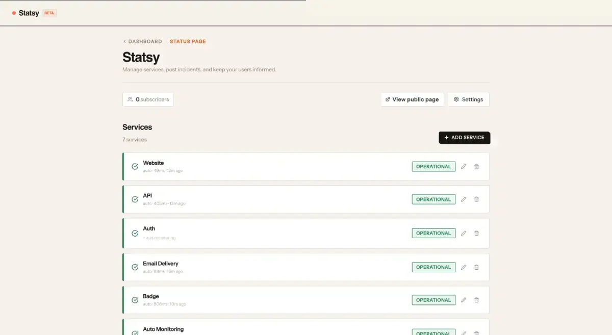 Statsy screenshot 1