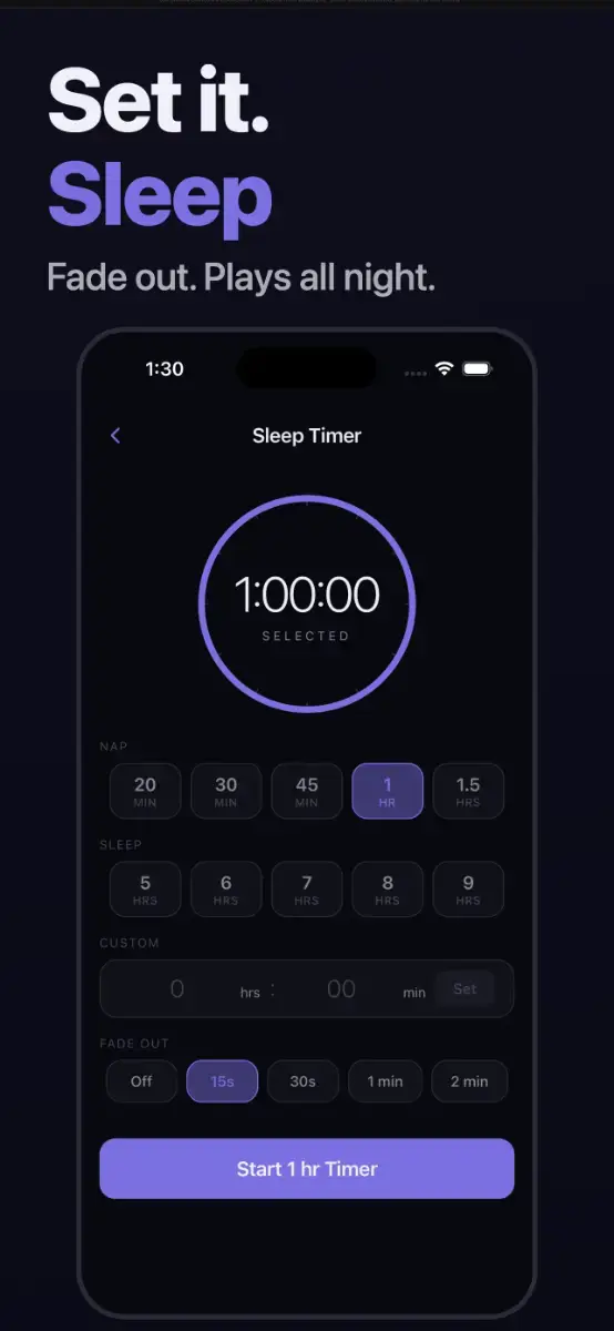 Veil White Noise Sleep Sounds screenshot 2