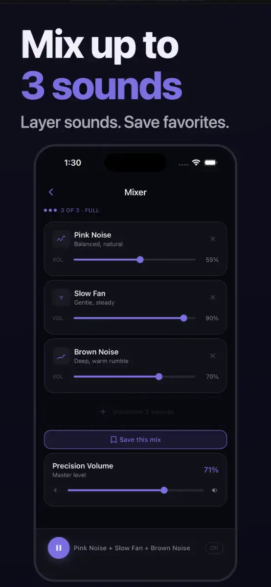 Veil White Noise Sleep Sounds screenshot 3